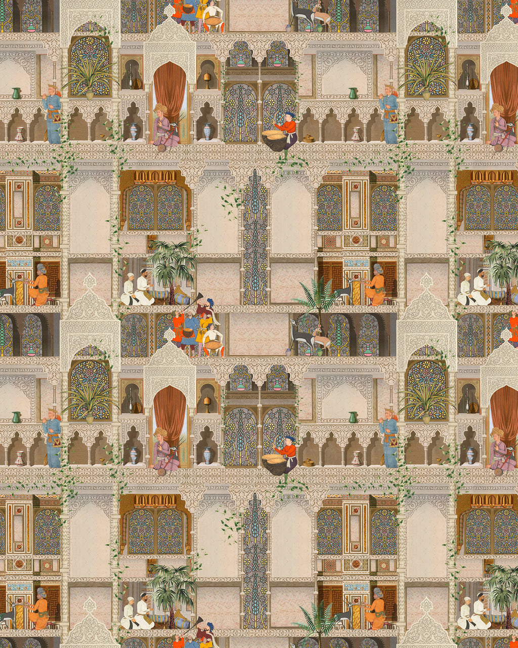 THE KASBAH WALLPAPER