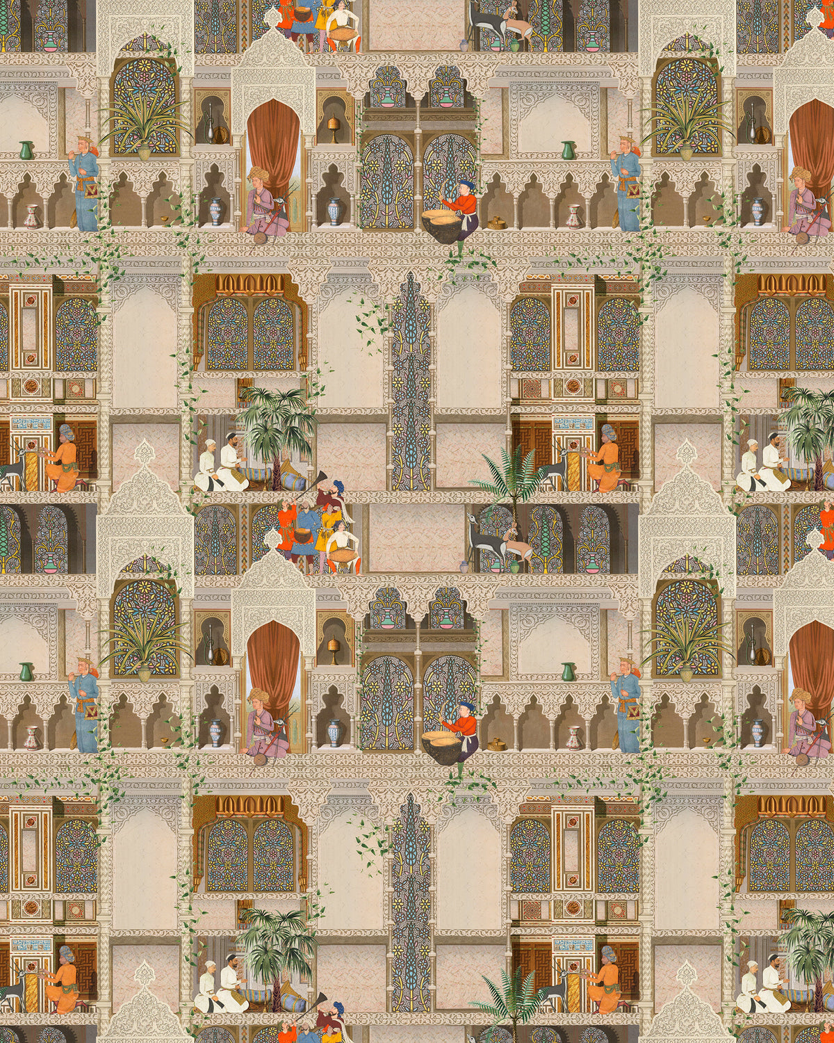 THE KASBAH WALLPAPER