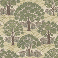 TREES PLEASE Wallpaper - Ecru
