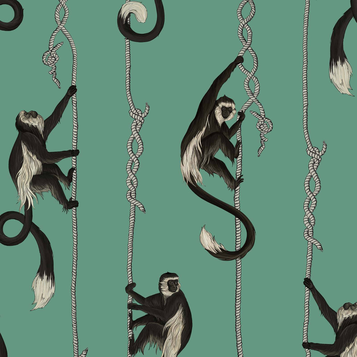 TROOP Wallpaper - Parakeet Green