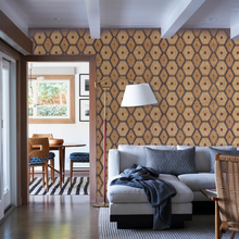 Load image into Gallery viewer, Tuareg Grasscloth Wallpaper by Peter Dunham