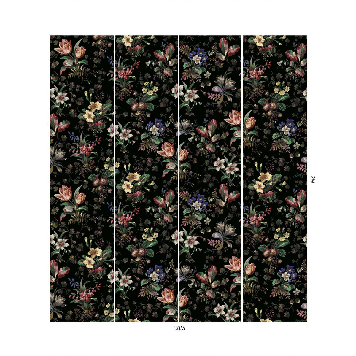TULIPA Wallpaper - Onyx