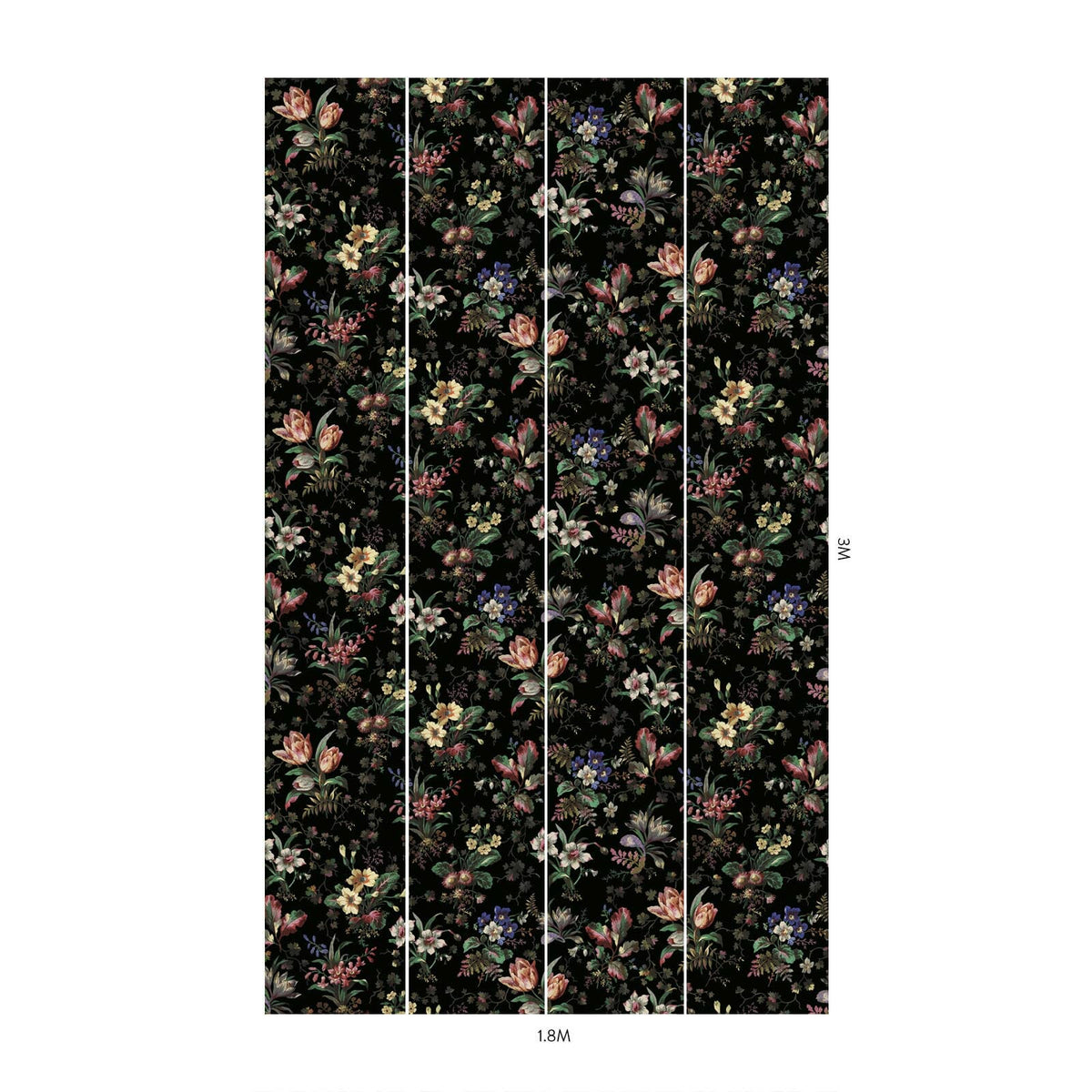TULIPA Wallpaper - Onyx
