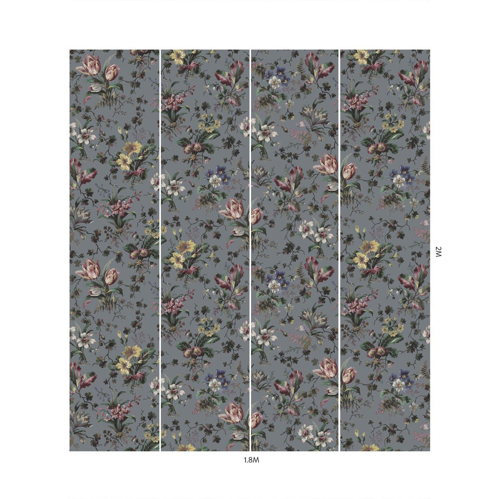 TULIPA Wallpaper - Pewter