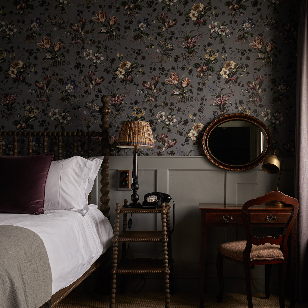 TULIPA Wallpaper - Pewter
