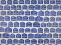 Les rues parisiennes wallpaper in Indigo