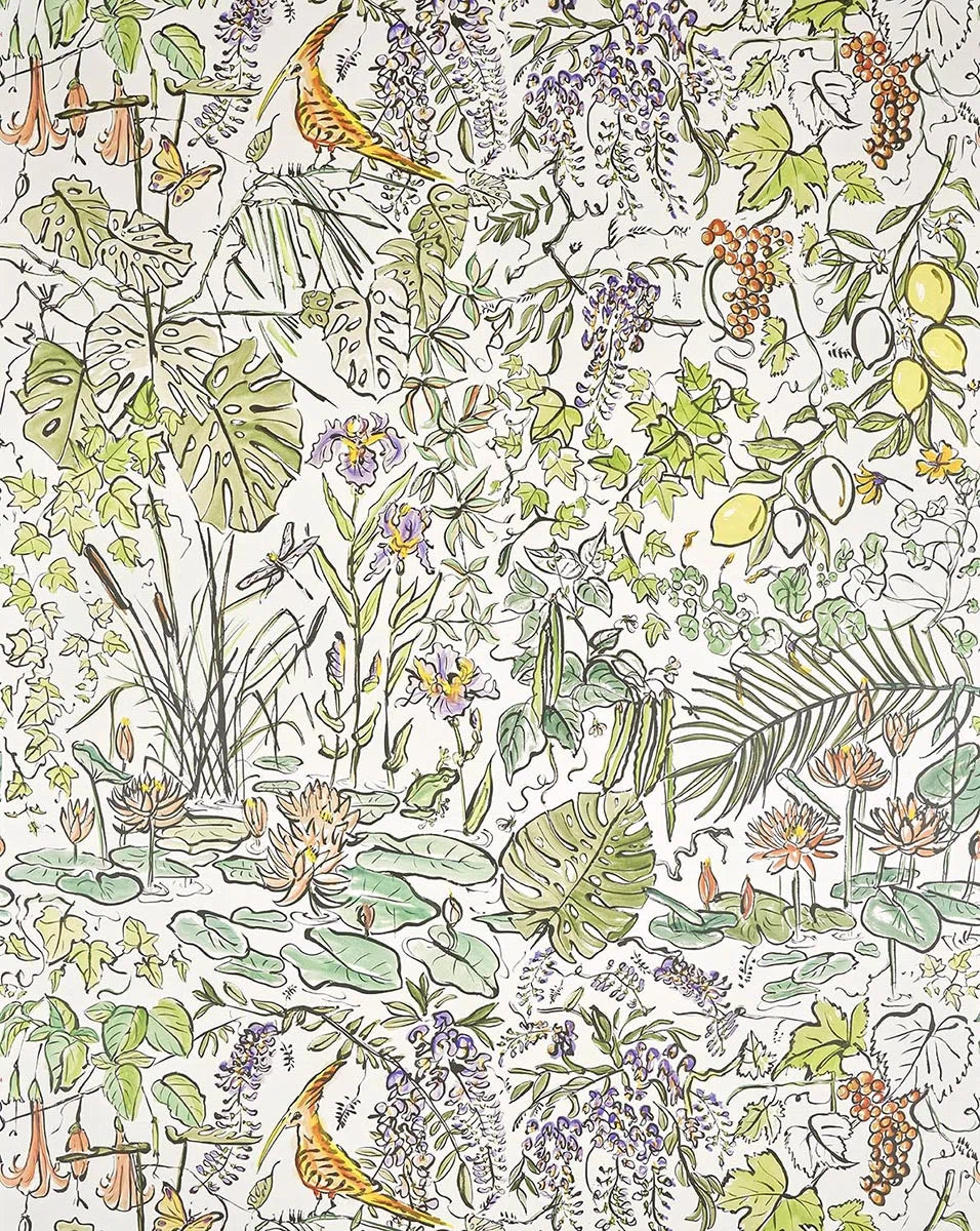 Flore wallpaper in Tropical