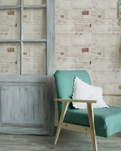 Load image into Gallery viewer, VINTAGE LETTERS WALLPAPER