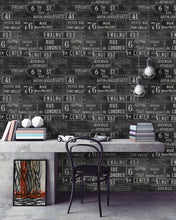 Load image into Gallery viewer, VINTAGE SIGNS WALLPAPER