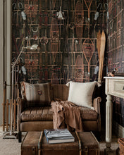 Load image into Gallery viewer, VINTAGE SKIING WALLPAPER
