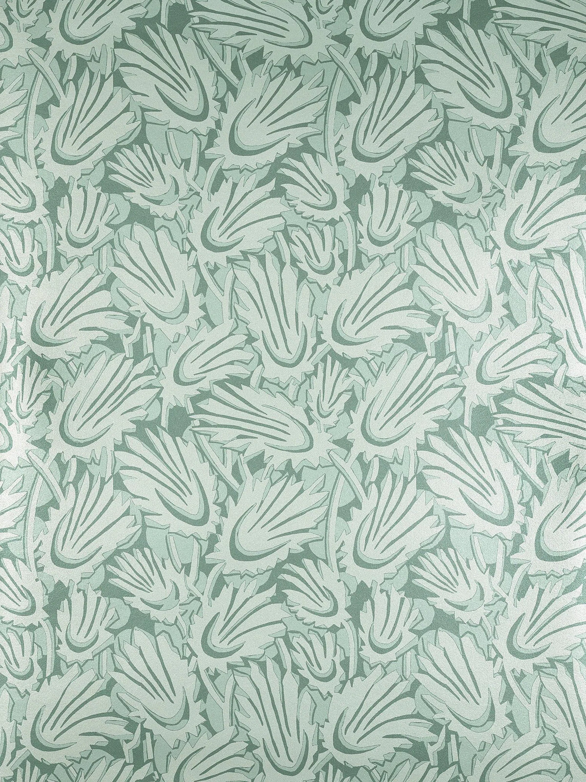 Le ballet wallpaper in Celadon