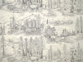 Caribou wallpaper in Fusain