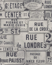 Load image into Gallery viewer, STREET SIGNS WALLPAPER