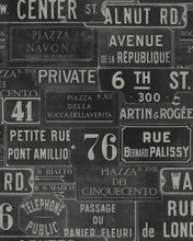 Load image into Gallery viewer, VINTAGE SIGNS WALLPAPER
