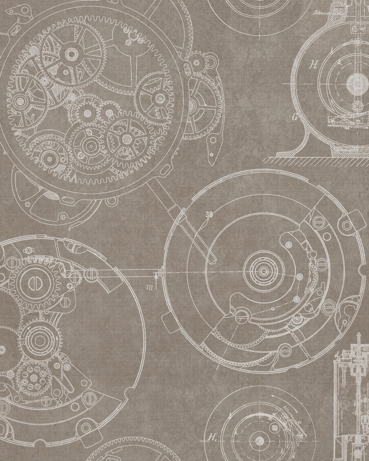HORLOGERIE WALLPAPER