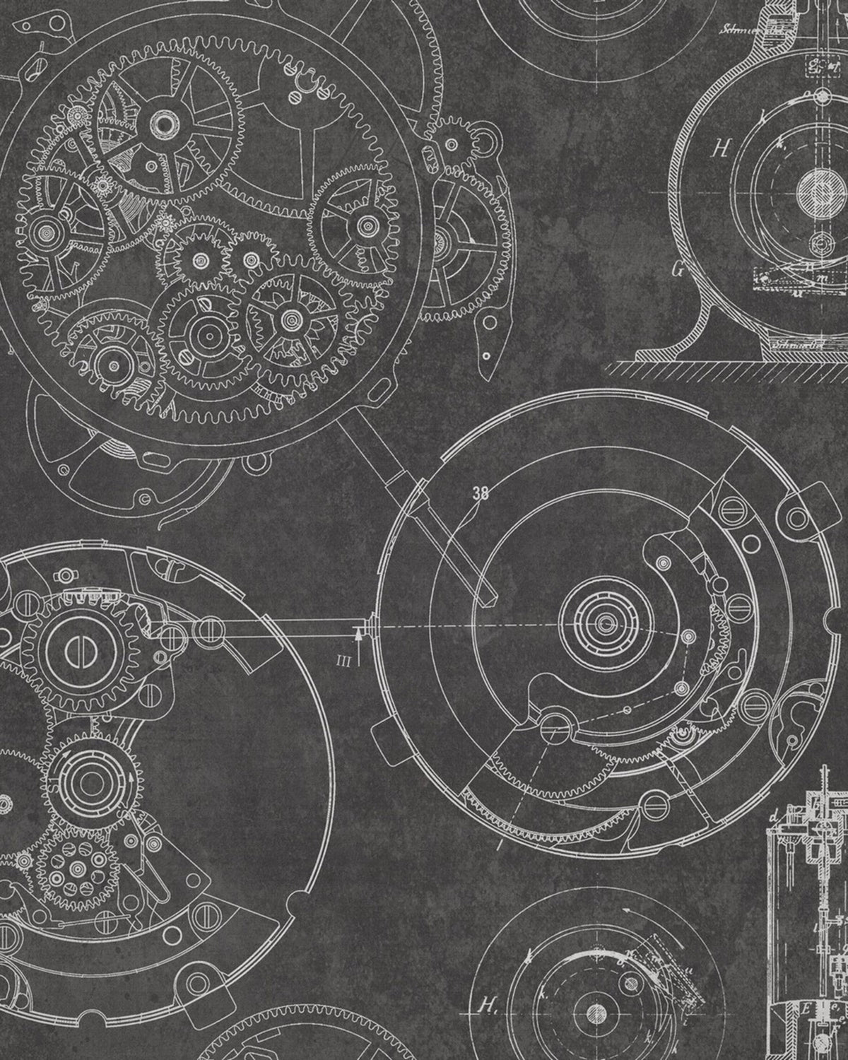 HORLOGERIE WALLPAPER