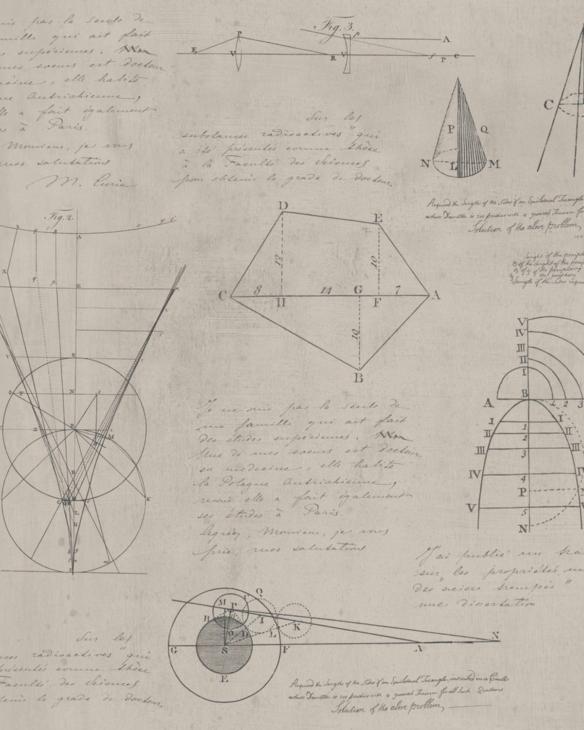 NEWTON GEOMETRY WALLPAPER