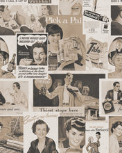 Load image into Gallery viewer, RETRO ADS WALLPAPER