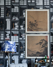 Load image into Gallery viewer, KOREAN LIBRARY WALLPAPER