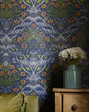 Load image into Gallery viewer, FLORAL ORNAMENT WALLPAPER