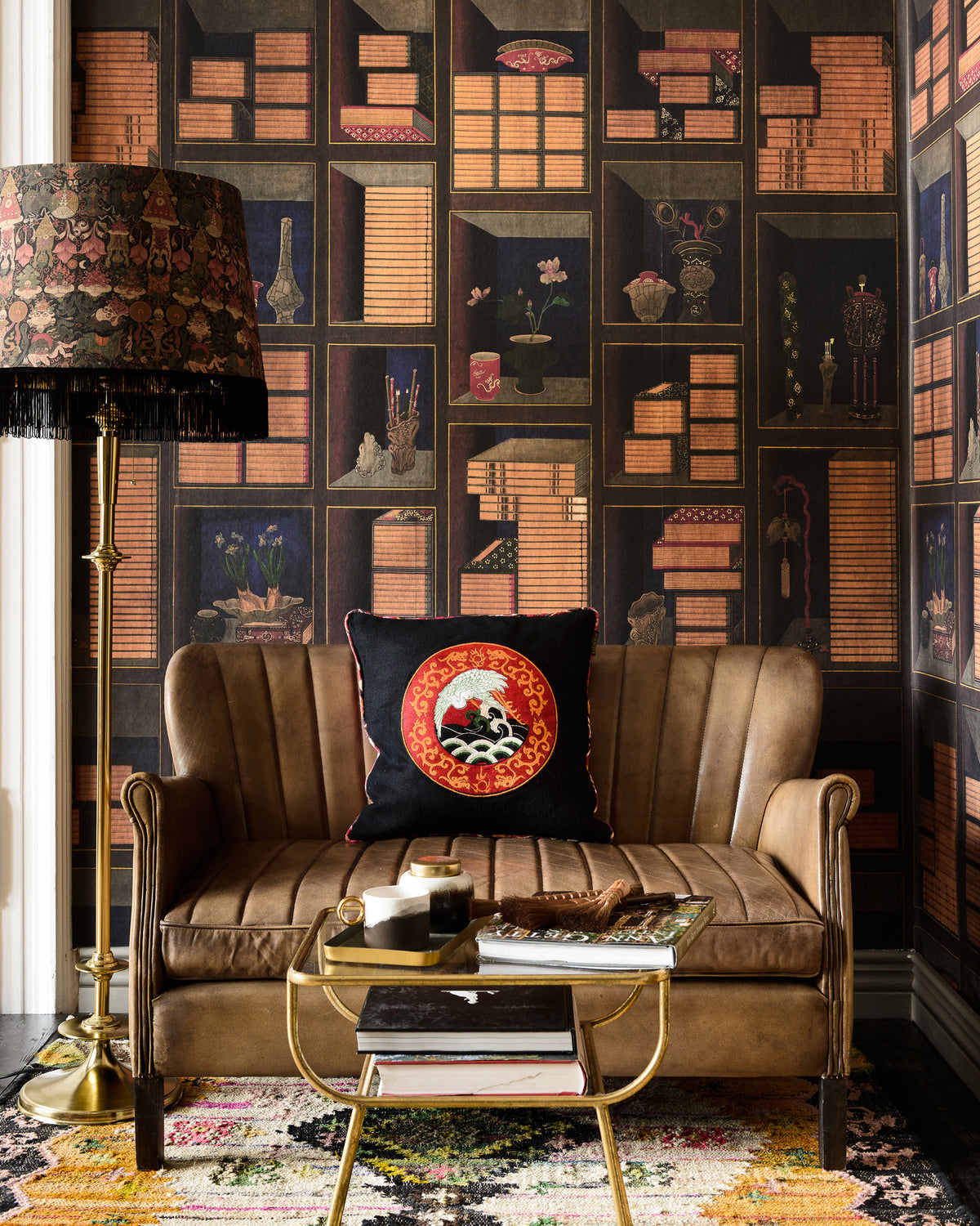 KOREAN LIBRARY WALLPAPER