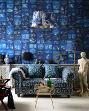 Load image into Gallery viewer, AIZOME COLLAGE WALLPAPER
