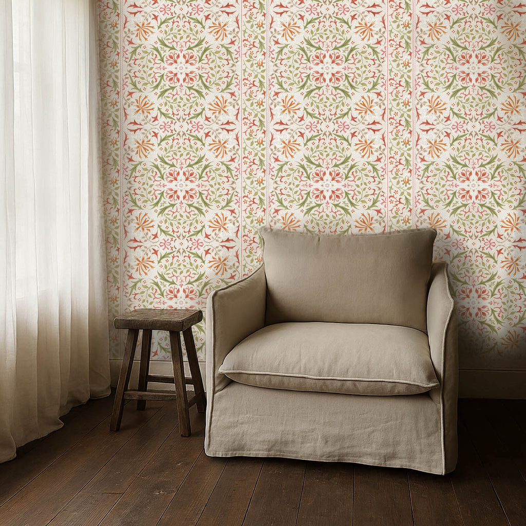 Walthamstow in Rose/Nettle by Morris & Co.