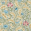 Wild Tulip & Vine in Multi by Morris & Co.