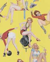 Load image into Gallery viewer, PIN-UP GIRLS WALLPAPER