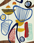 SUSPENDED FORMS WALLPAPER