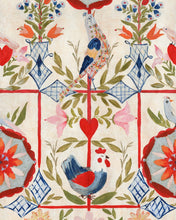 Load image into Gallery viewer, THE BIRD HOUSE WALLPAPER