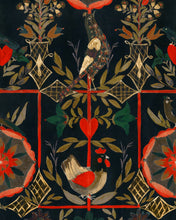 Load image into Gallery viewer, THE BIRD HOUSE WALLPAPER