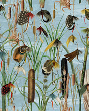 Load image into Gallery viewer, FISHING FLIES WALLPAPER