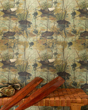 Load image into Gallery viewer, MOORED BOATS WALLPAPER