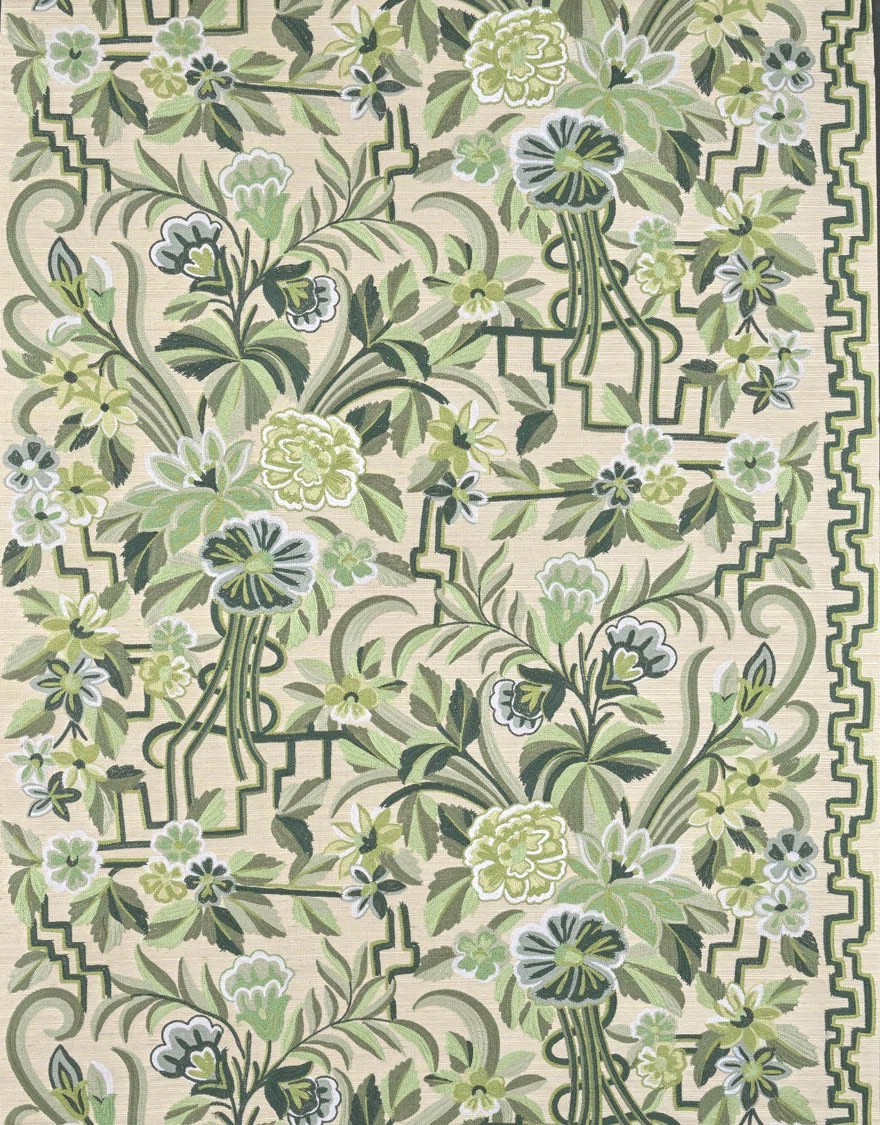 Hana wallpaper in Menthe