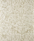 Tapa wallpaper in Ocre