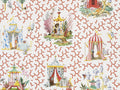 Les folies wallpaper in Corail