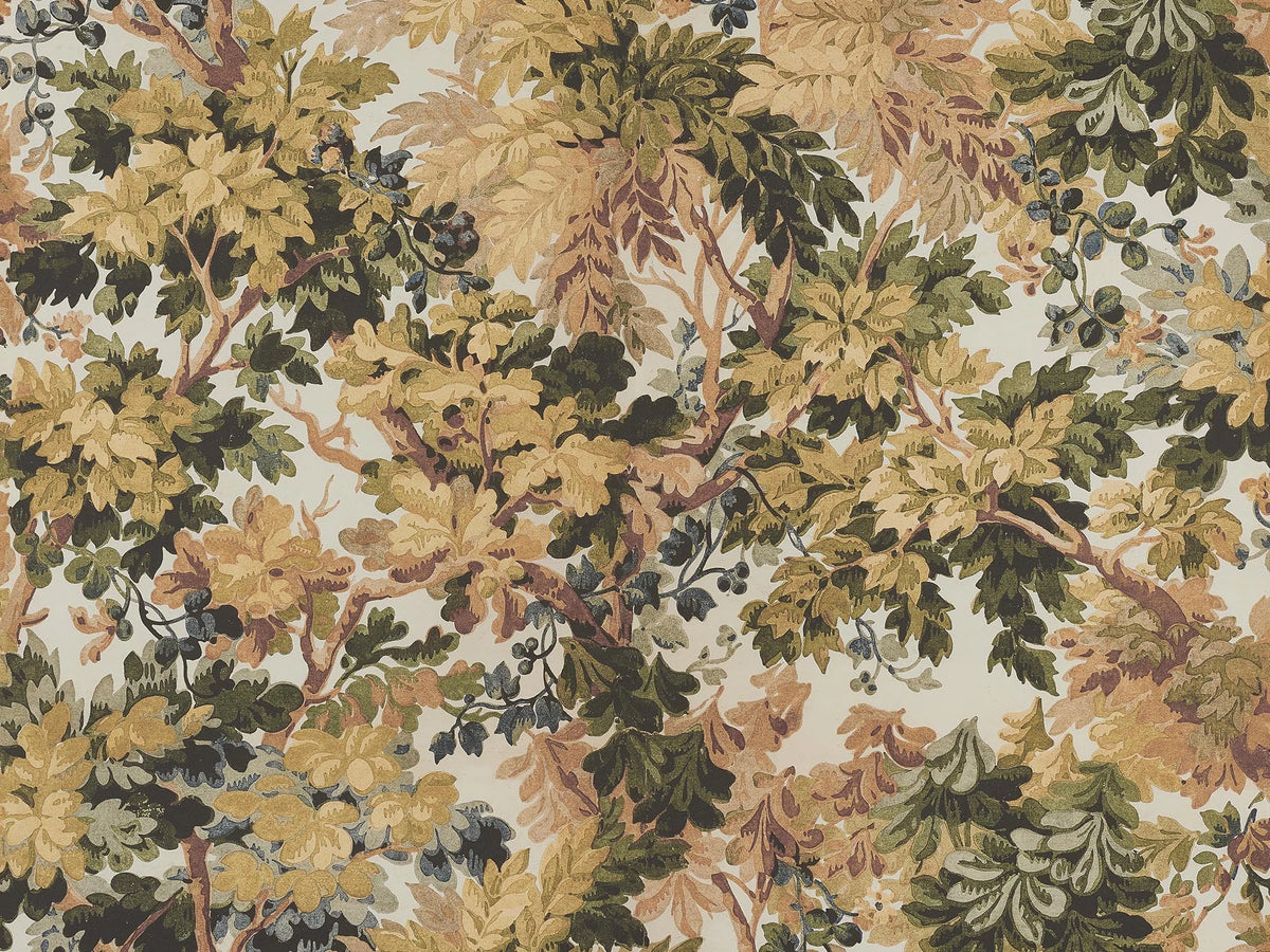 Fontainebleau wallpaper in Noisette