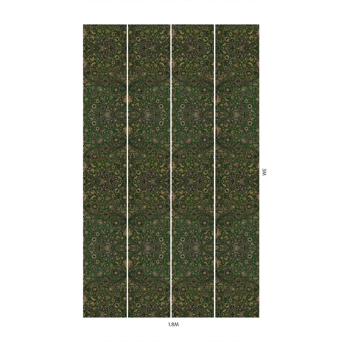 ZANJAN Wallpaper - Juniper Green