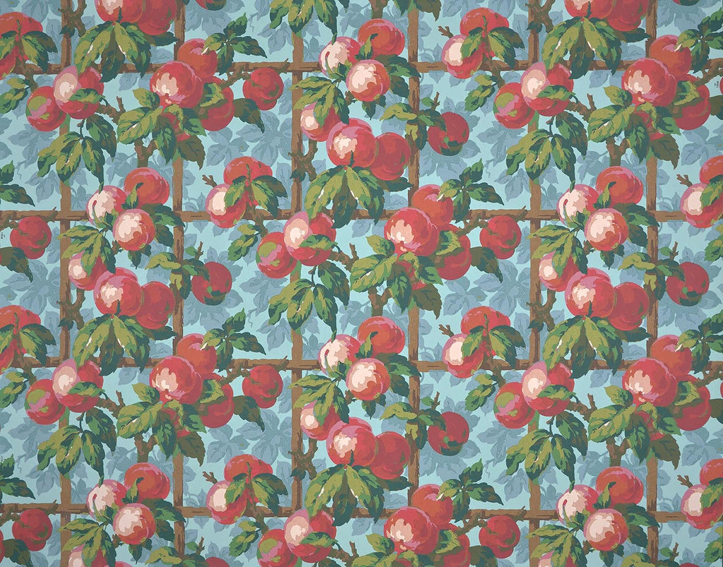 Galla wallpaper in Rouge