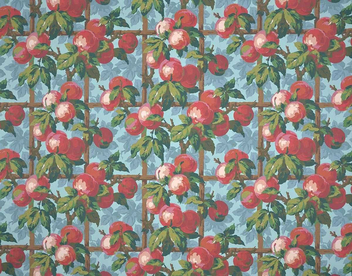 Galla wallpaper in Rouge
