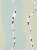 Au fil de l'eau wallpaper in Opale