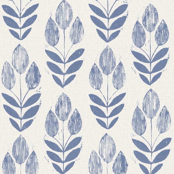 Scandinavian Block Print Tulip