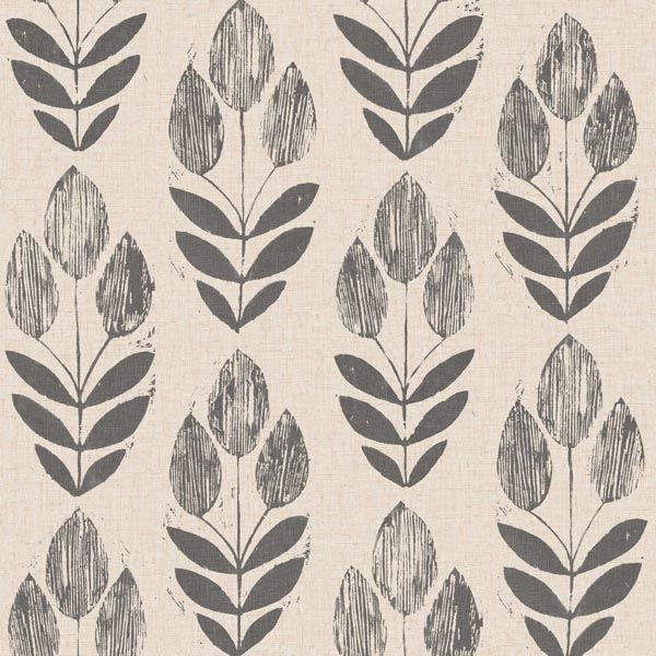 Scandinavian Block Print Tulip