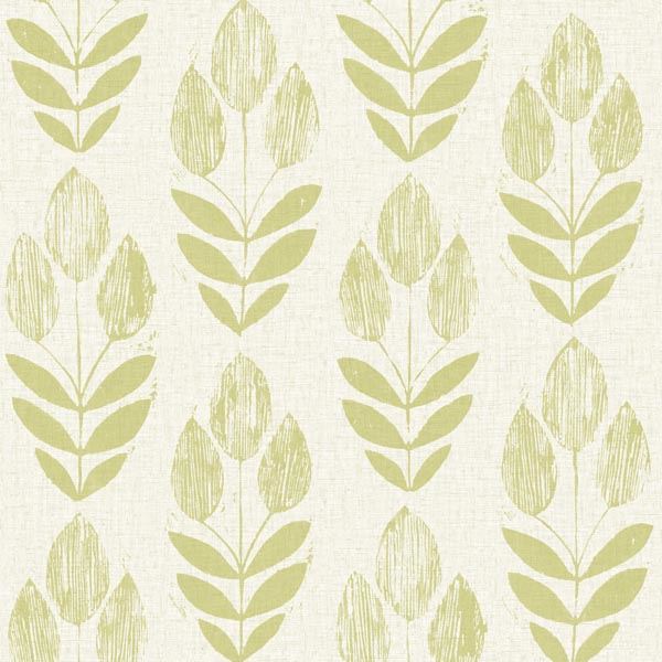 Scandinavian Block Print Tulip