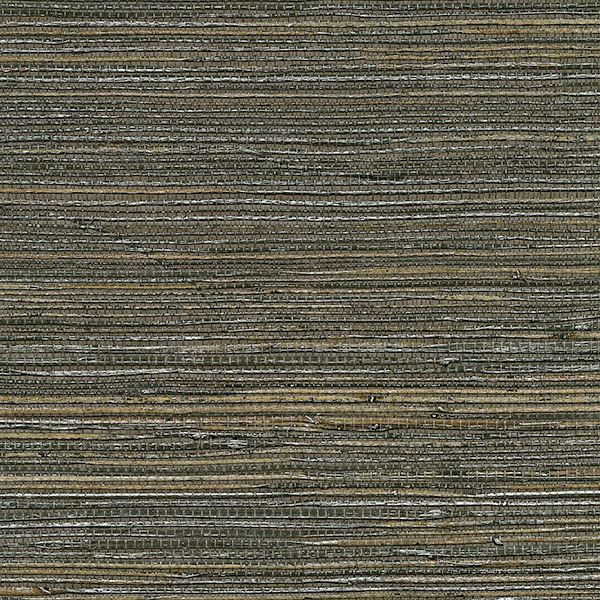 Shandong Chocolate Grasscloth Wallpaper