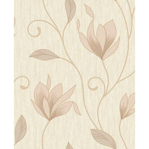Synergy Gold Floral Trails Wallpaper