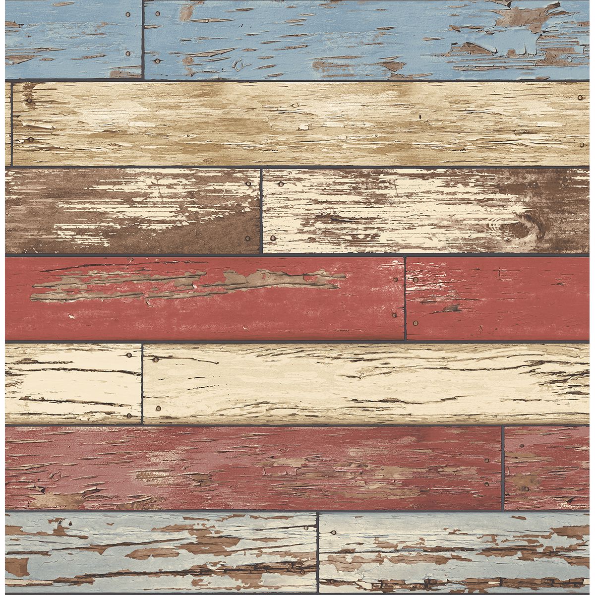 2704-22319 Scrap Wood Red Weathered Texture