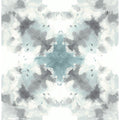 Mysterious Teal Abstract Wallpaper