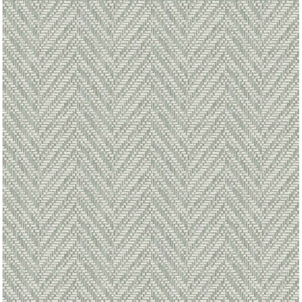 Ziggity Graphite Faux Grasscloth Wallpaper by Sarah Richardson